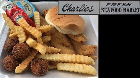 Charlie's seafood - Share. 40 reviews #5 of 30 Restaurants in Harahan $$ - $$$ American Seafood. 8311 Jefferson Hwy, Harahan, LA 70123-4308 +1 504-405-5263 Website. Open now : 11:00 AM - 9:00 PM. Improve this listing.